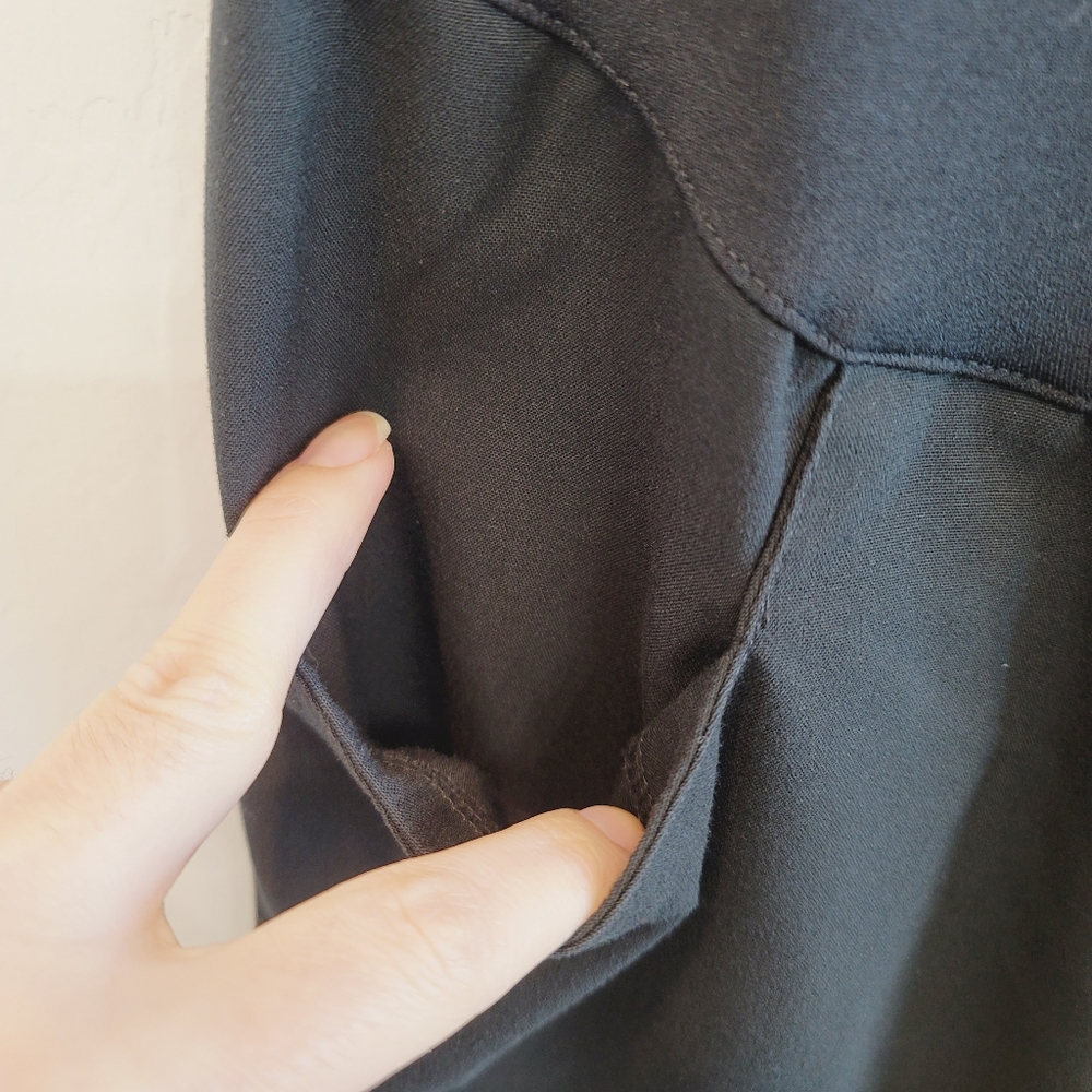 Liz Lange For Target Black Maternity Pants Women's Size 12 - Picture 7 of 14